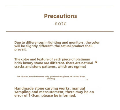 Snow Mountain Blue Luxury Marble Tea Tray