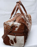 Western Cowhide Travel Bag