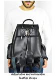 Premium Large Leather Backpack