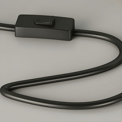 Floor Arc Lamp with Table, Drawer and Wireless Charger