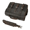 Genuine leather rucksack briefcase bag