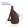 leather crossbody bags for men