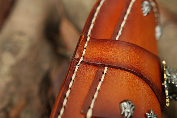 Genuine Leather Waist Bag for Hairdressers