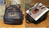 Brown Leather Backpack Women Backpack for Travel