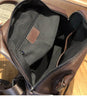 Brown Leather Backpack Women Backpack for Travel