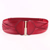 wide leather waist belts for women