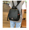Brown Leather Backpack for Women with Laptop Space