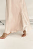 French style satin lace sleep dress