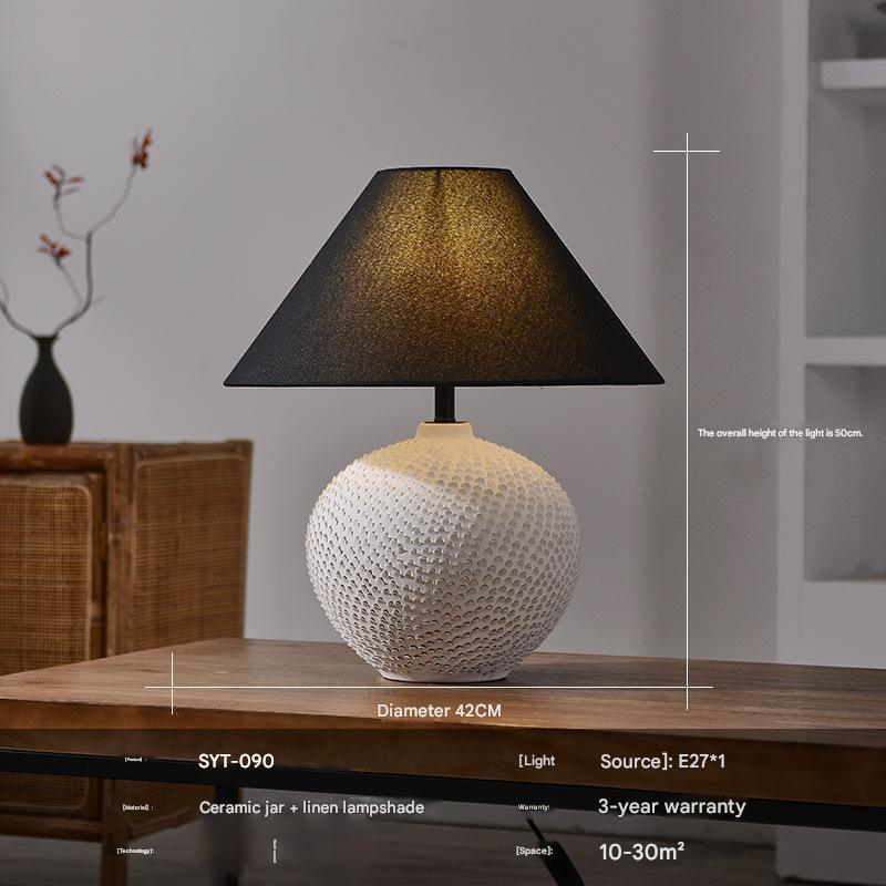 Ceramic scandi table lamp for home décor 9