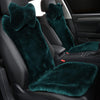 Genuine Sheepskin Car Seat Cover with Detachable Backrest and Headrest