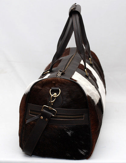 weekender duffle bag cowhide