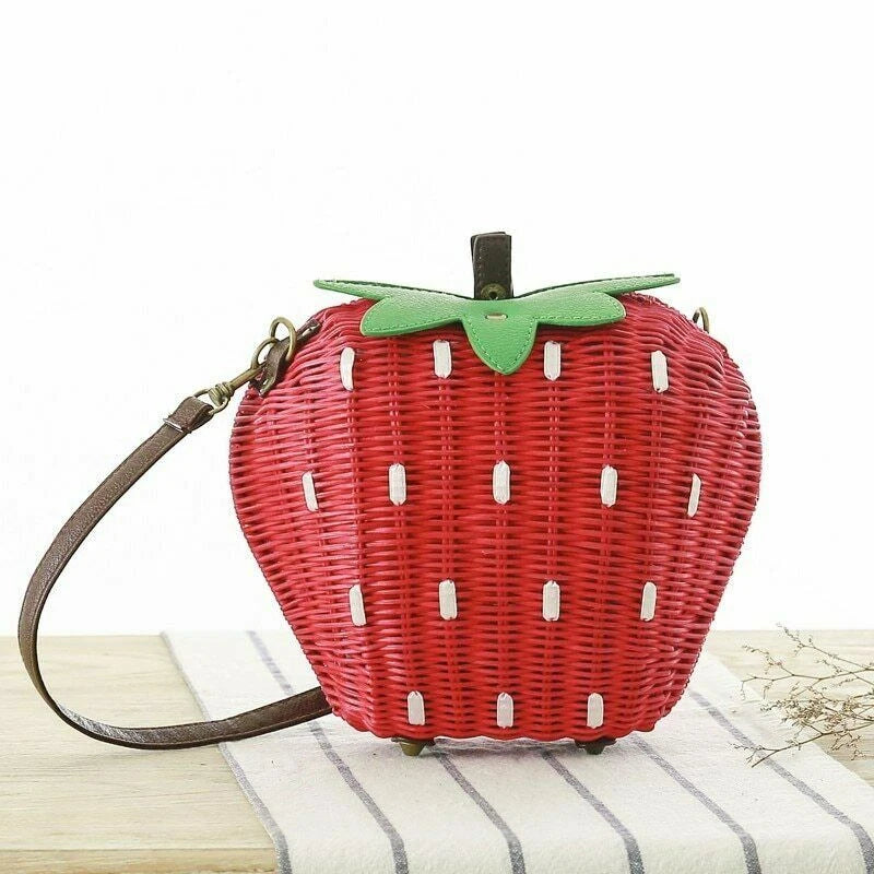 Women’s Summer Crossbody Straw Beach Purse