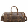 Leather Outdoor Luggage Duffle Gym Bag