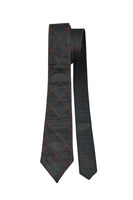 Genuine Leather Quilted Tie