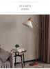 Fishing arm retro floor lamp for reading