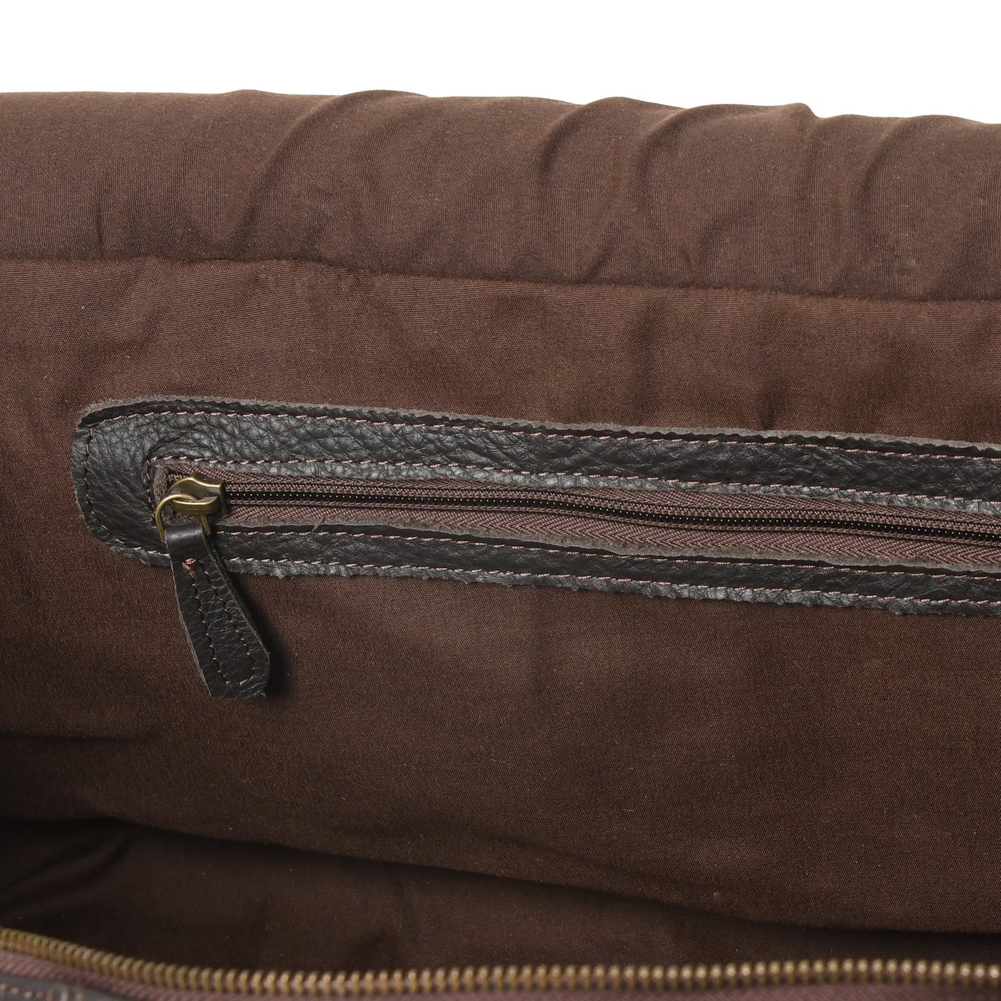 Large Carry On Leather Holdall