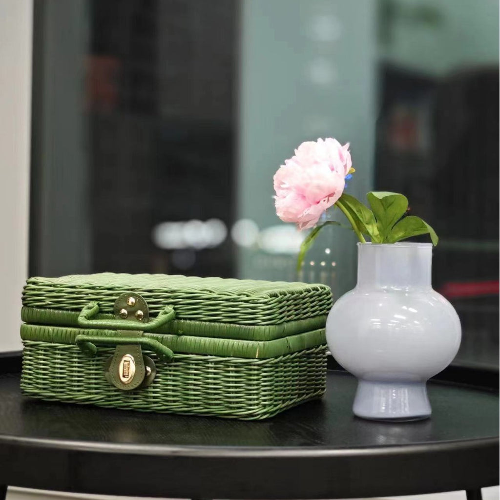 Rattan Woven Handheld Basket