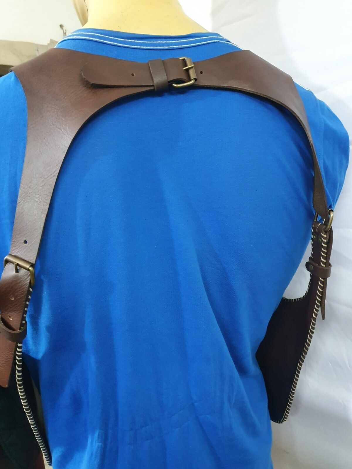 Brown Leather Shoulder Holster Bag