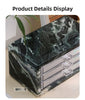 Natural Marble Jewelry Organizer Box with Multi-Drawer Storage