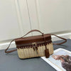 Woven Wicker Rattan Handbag