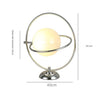 Retro Glass Moon Table Lamp Vintage Orbit Bedside Light