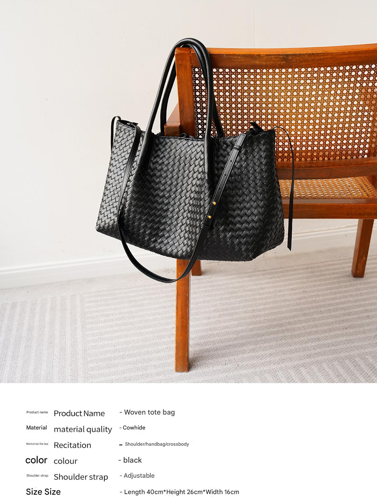 Women Leather Tote Bag Large Shoulder Office