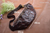 Leather Chest Bag for Men and Women Crossbody Messenger Purse