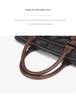 Leather Business Travel Shoulder Bag