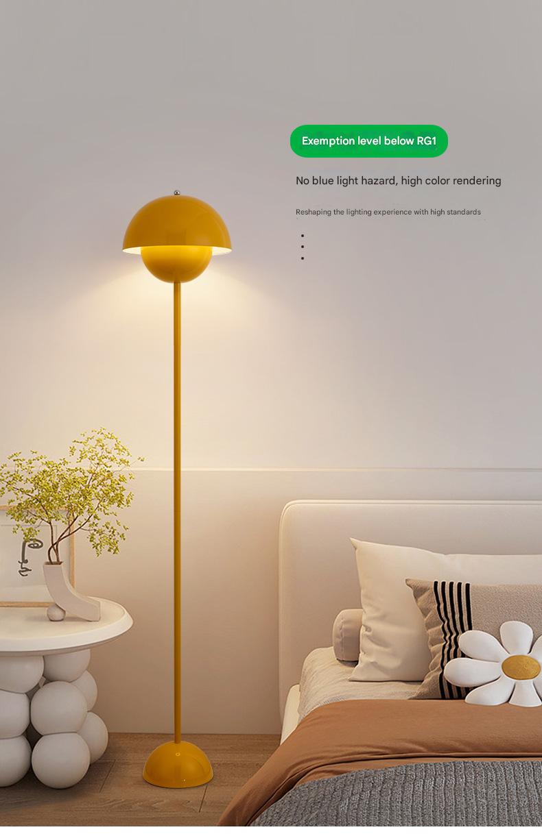 Contemporary scandinavian mushroom floor lamp