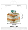 Natural Marble Jade Jewelry Storage Jar