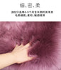 Genuine Sheepskin Throw for Sofa, Bedside and Living Room Decor