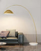 Modern curved arc floor lamp for living rooms