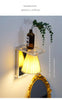 Italian vintage acrylic bedside wall lamp