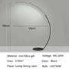 Half Moon Arc Floor Lamp Modern Boho Curved Lighting