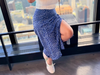 Maxi Skirt With Side Slit Beach Outfits Women