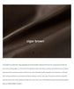 Women’s Oversized Leather Bomber Jacket Moto Trench Coat