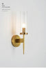 Modern Glass Shade Copper Wall Light Wall-Mounted Sconce