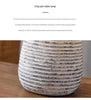 Ceramic scandi table lamp for home décor