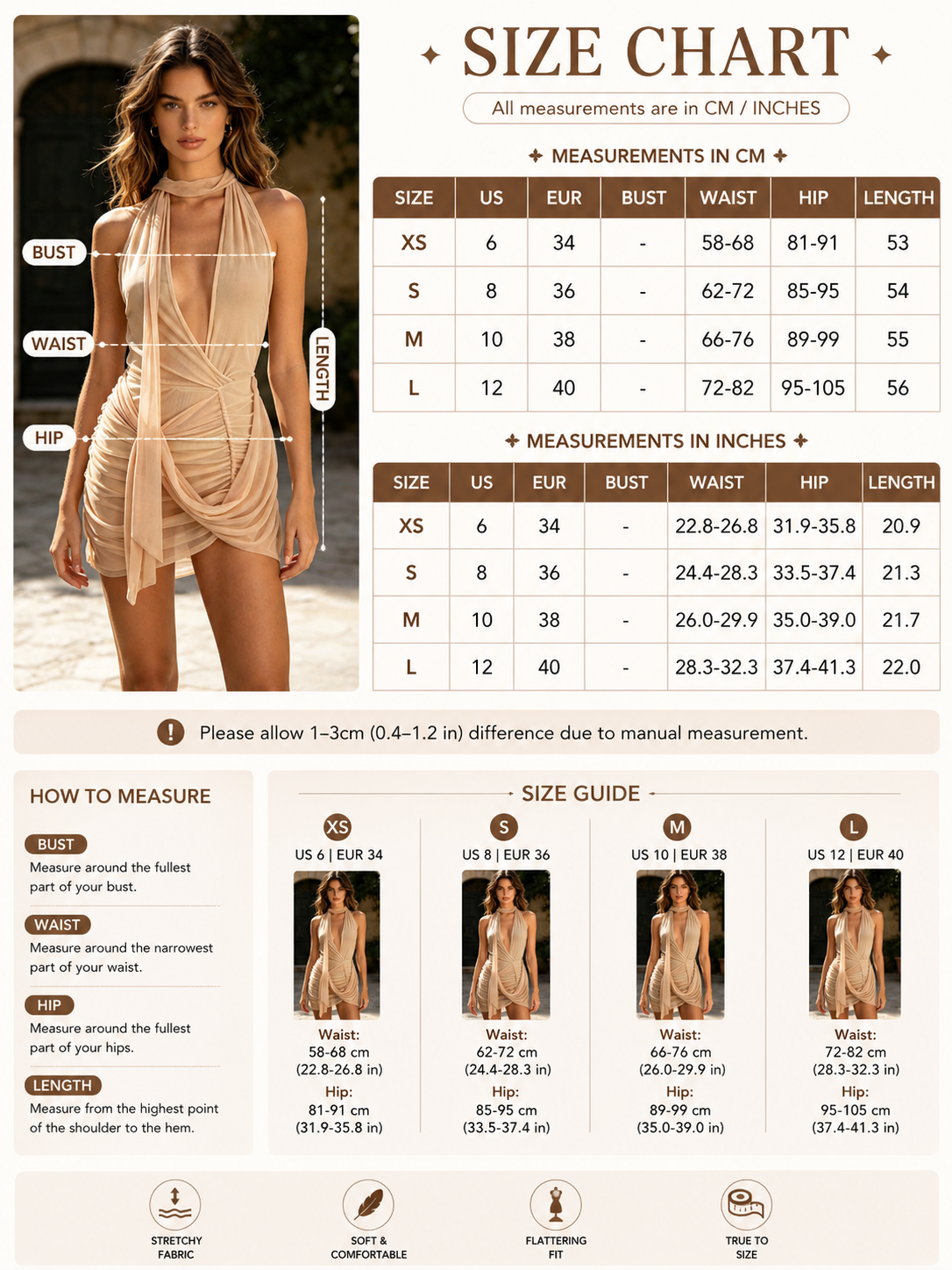 Backless halter mini dress for party events
