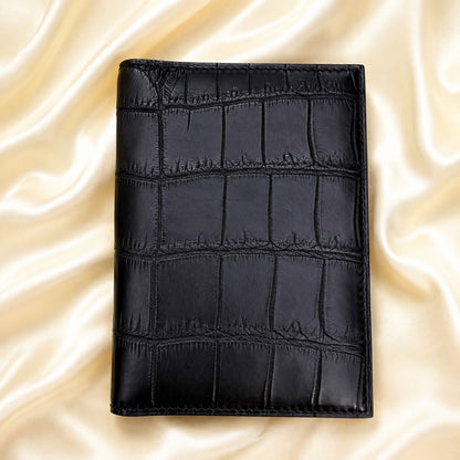 Genuine Crocodile Leather Passport Holder for Men 3