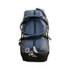 Black Leather Weekender Bag Travel Duffel