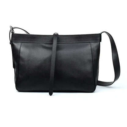 Men’s Genuine Leather Crossbody Messenger Bag
