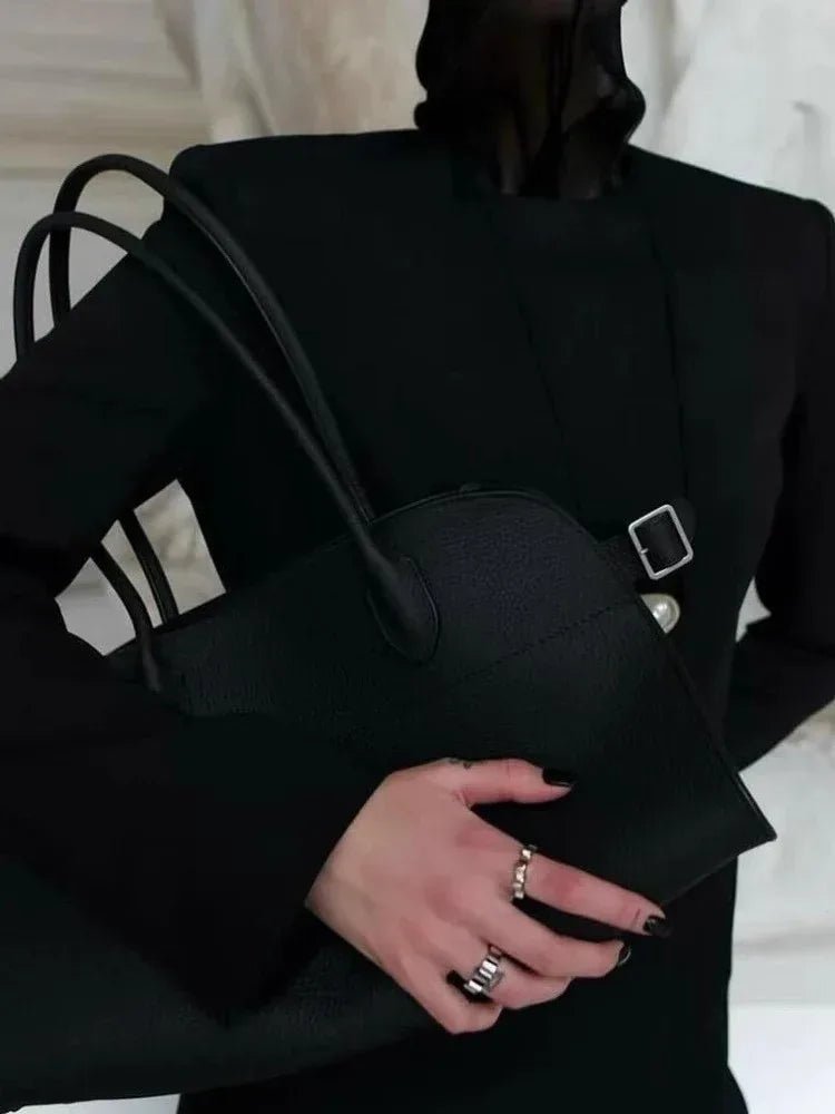 Women’s Large Leather Tote Bag for Work