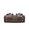 Men’s Crocodile Briefcase for Business Travel and Laptop Storage