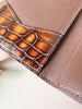 Genuine Crocodile Leather Passport Holder for Men
