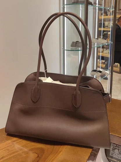 Women’s Large Leather Tote Bag for Work