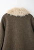 Women’s Reversible Faux Fur Long Winter Coat