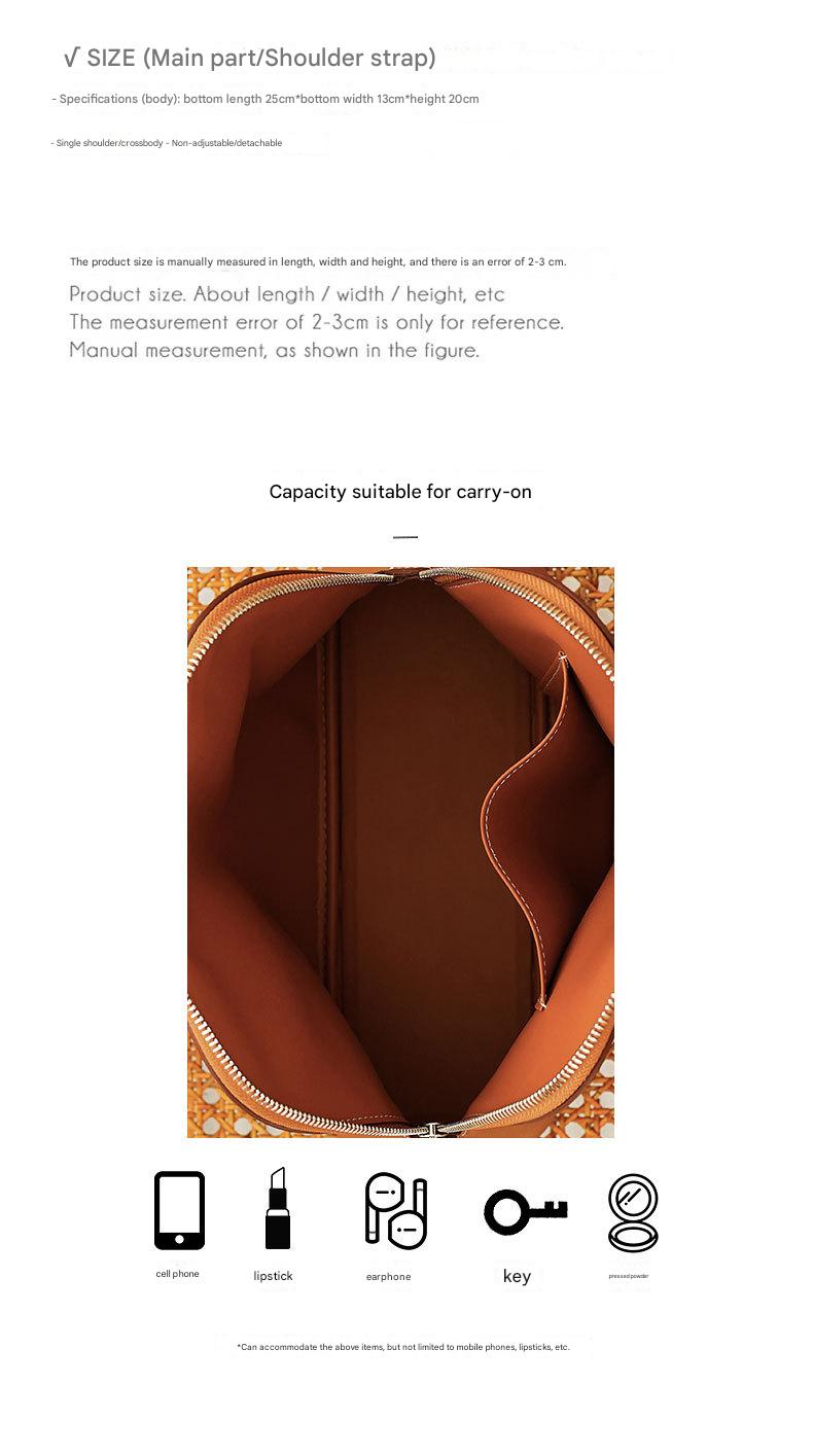 Women’s Genuine Leather Shoulder Bowling Bag