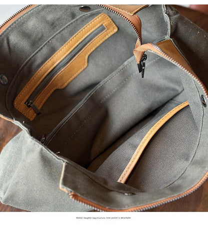 Women’s Large Genuine Leather Tote Bag Office