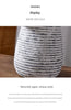 Ceramic scandi table lamp for home décor